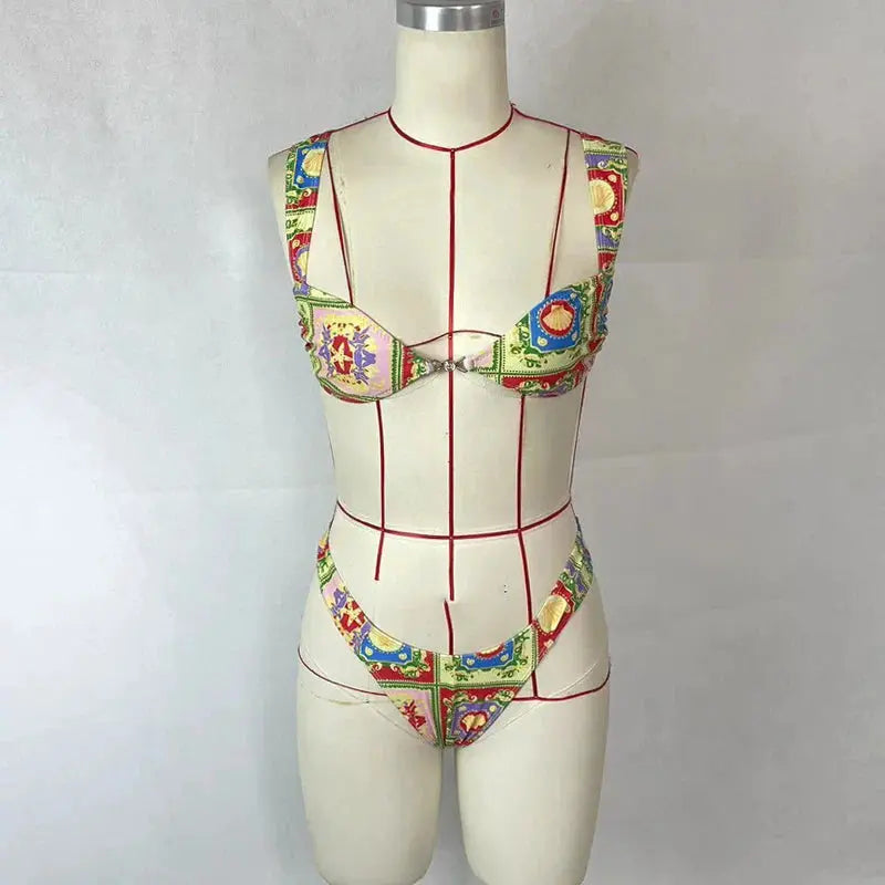 Lala Bae Two Piece Swimsuit For Ultimate Beach Style - Love Salve